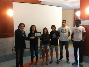 Premiazione di atleti del Cus Catania
