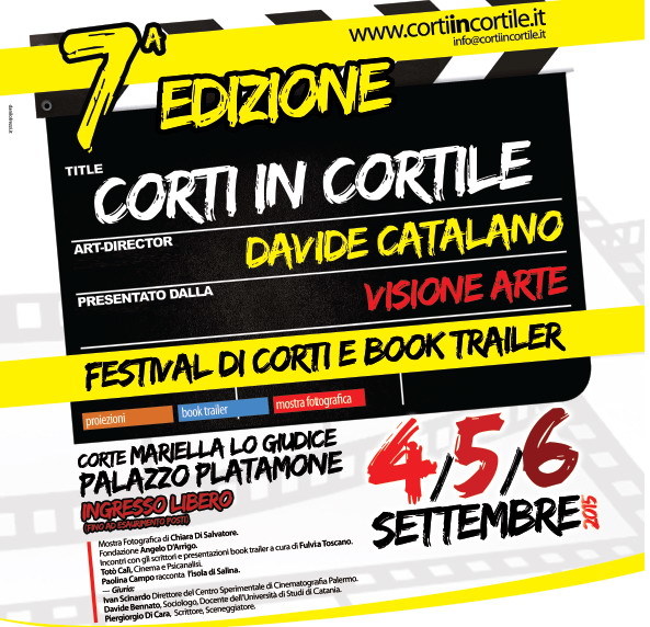 A Catania il 4–5-6 settembre il Festival internazionale del Cortometraggio