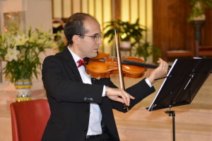 Il violinista Loris Allegra