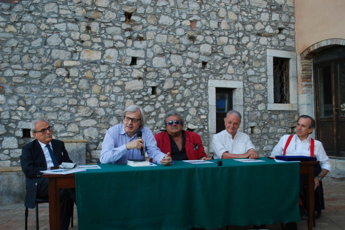 Gran finale al Premio “Taormina media award Wolfgang Goethe” con Vittorio Sgarbi