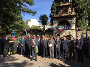 La cerimonia a Taormina