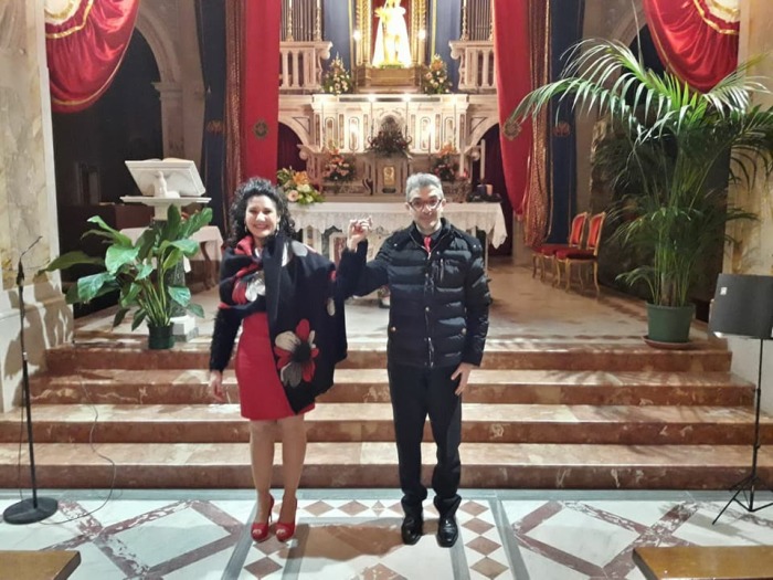 Due recital natalizi di grande impatto emotivo e successo per il soprano Giusy Di Mauro