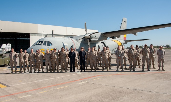 Sigonella: visita del Force Commander di EUNAVFOR MED
