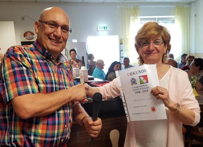 In festa i Siciliani di Lippstadt in Germania