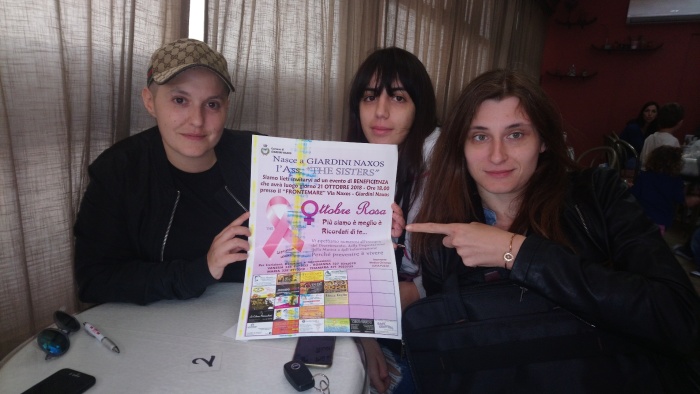 A Giardini Naxos “Più siamo e meglio è…”, domenica 21 ottobre serata di beneficenza a sostegno dei malati di tumore organizzato da “The Sisters”