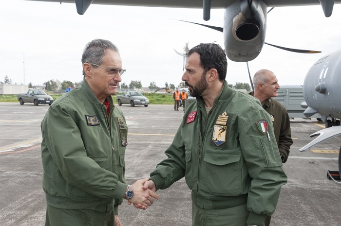 Il Comandante delle Forze di Supporto e Speciali in visita a Sigonella