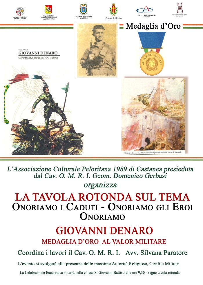 Venerdì 2 marzo a Messina si onorano i caduti