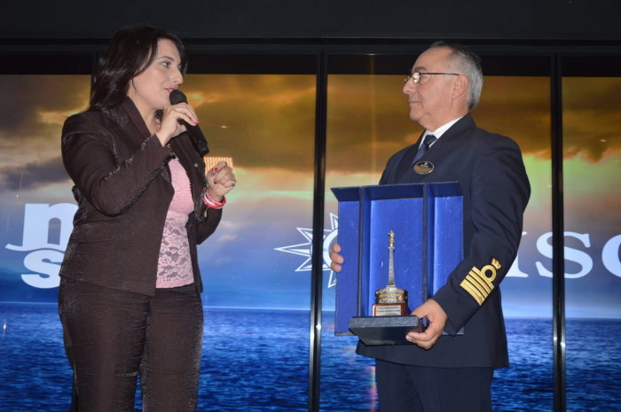 A Messina Maiden Call a bordo di MSC Bellissima