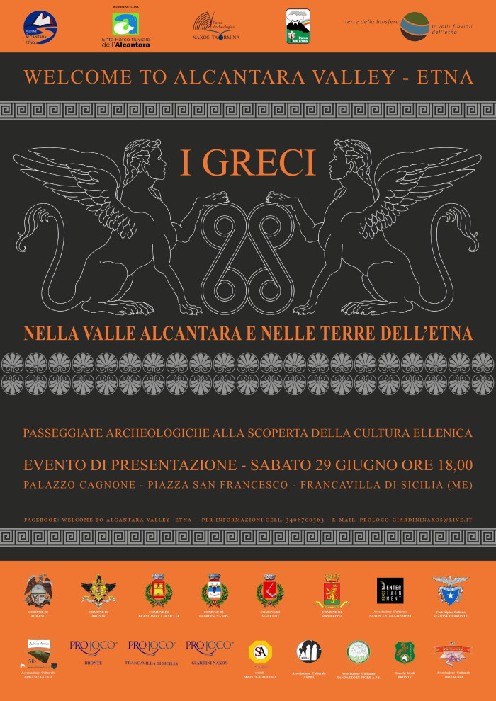 La Conferenza Stampa dell’evento “I greci nella valle Alcantara e nelle terre dell’Etna”