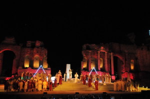 AIDA al teatro Antico di Taormina