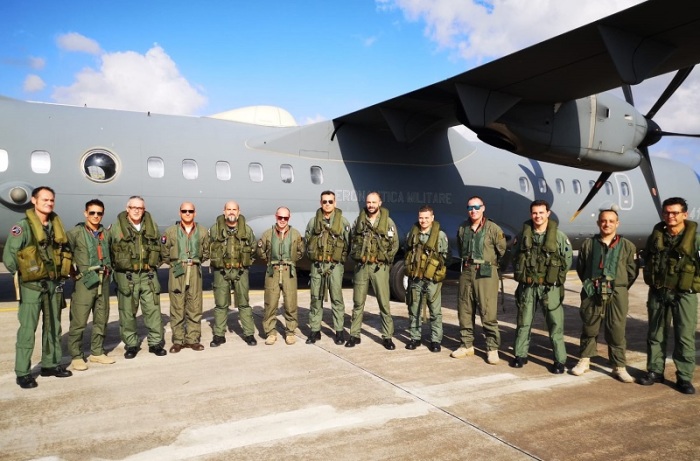 A Sigonella esercitazione tra equipaggi del 41° Stormo e dell’Armed Force di Malta