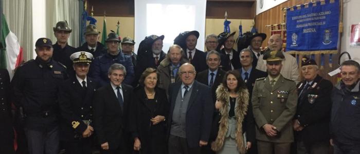 A Messina si celebra la festa del Tricolore nel corso della quale viene presentato il Calendario degli Alpini