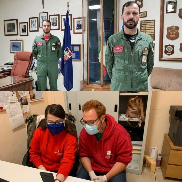 Sigonella, il personale dell’Aeronautica Militare dona duemila euro alla Caritas Diocesana di Catania