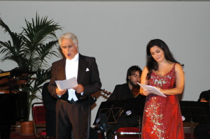 Il tenore Filistad e la soprano Manuela Cucuccio