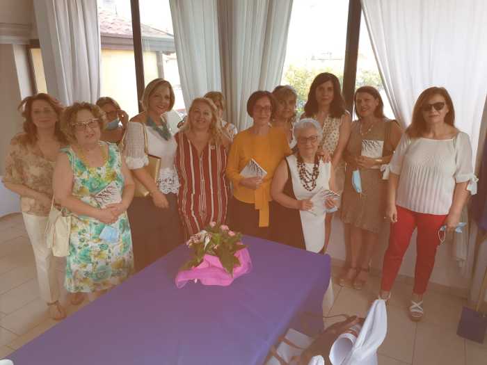 Riprendono le attività sociali della Fidapa di Giardini Naxos dopo l’emergenza del coronavirus con la presentazione del libro di Nadia Terranova
