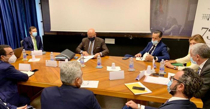 Incontro tra Regione Siciliana, IRFIS FinSicilia e Cassa Depositi e Presititi Venture Capital