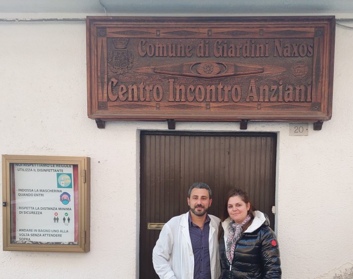 Grande successo con tante prenotazioni per effettuare una MOC nella la prima giornata di prevenzione della osteoporosi organizzata al Centro anziani di Giardini Naxos
