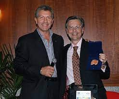 Il dott. Domenico Macaluso con il prof. Elviro Langella