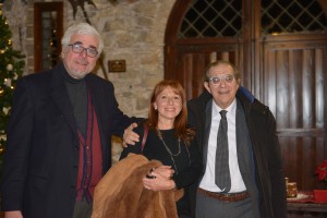 I giornalisti Rosario Messina, Mimma Cucinotta e Pierfranco Bruni