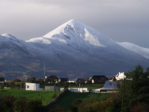 3X Croagh Patrick con neve
