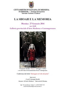 1X La Shoah e la Memoria 2016
