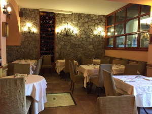 Un angolo della sala