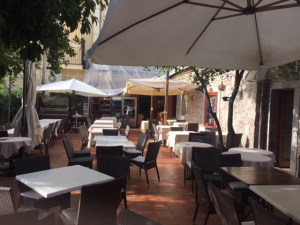 La terrazza esterna
