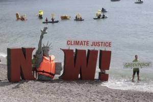 Il flash mob di GreenPeace
