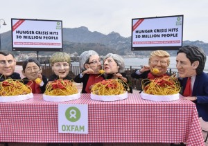 Il flash mob di OXFAM
