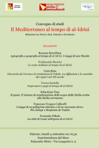 La locandina dell'evento