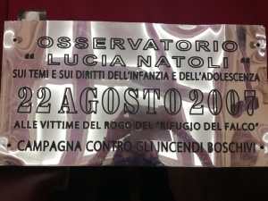 La Targa per le vittime