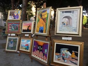 Alcuni quadri della mostra