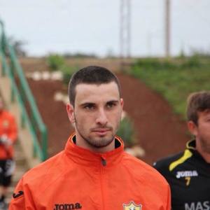 Il calciatore Alessandro Madera