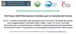 Invito XIV Forum spettacolo serale Greenaccord