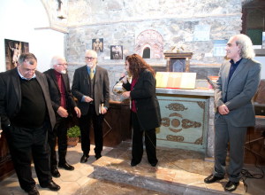 La presentazione della mostra