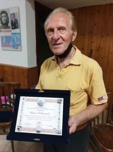 Il tedoforo Bruno Di Bernardo